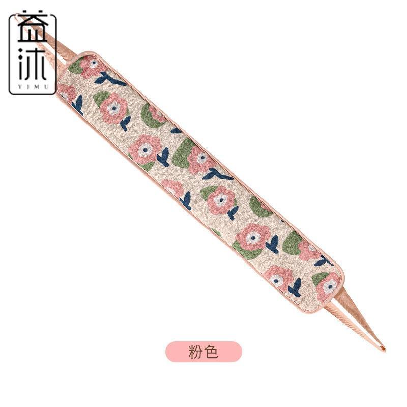 浪漫晚秋浴花拉背巾两用搓背巾拉背条擦背搓泥长条浴球后背洗澡巾